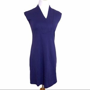 Isaac Mizrahi Live Purple/Blue Crossover Dress